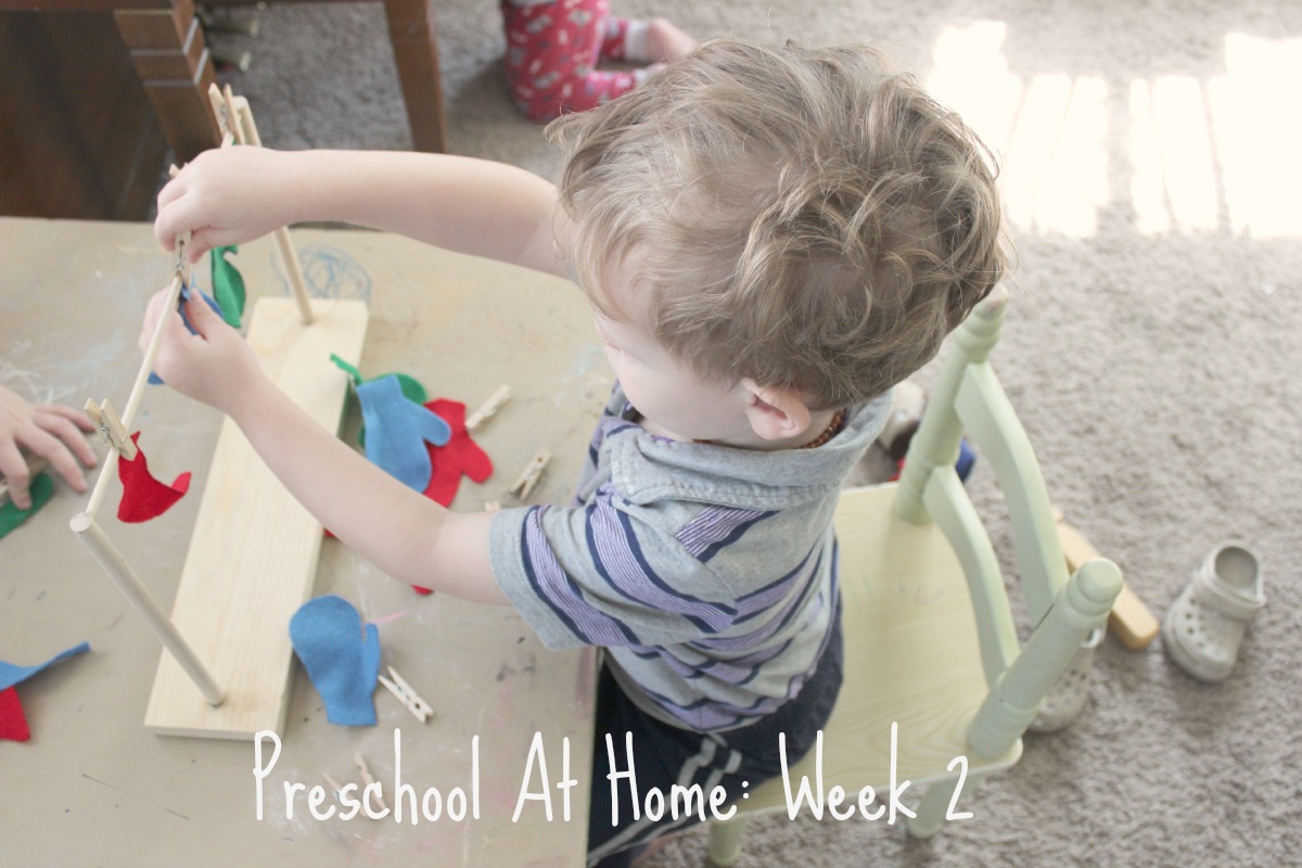 Preschool at Home Week 2 Cover