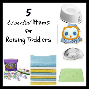 5 Essential Items for Raising Toddlers